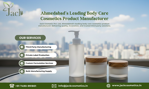 ahmedabad’s leading body care cosmetics product manufacturer