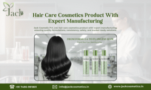 hair care cosmetics product with expert manufacturing in india