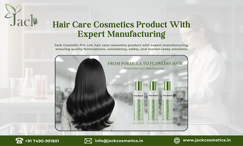hair care cosmetics product with expert manufacturing in india