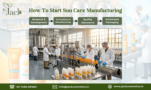 how to start sun care manufacturing in india