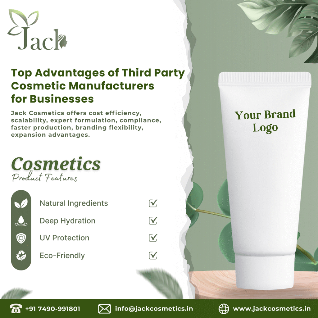 third party cosmetic manufacturing business growth advantages