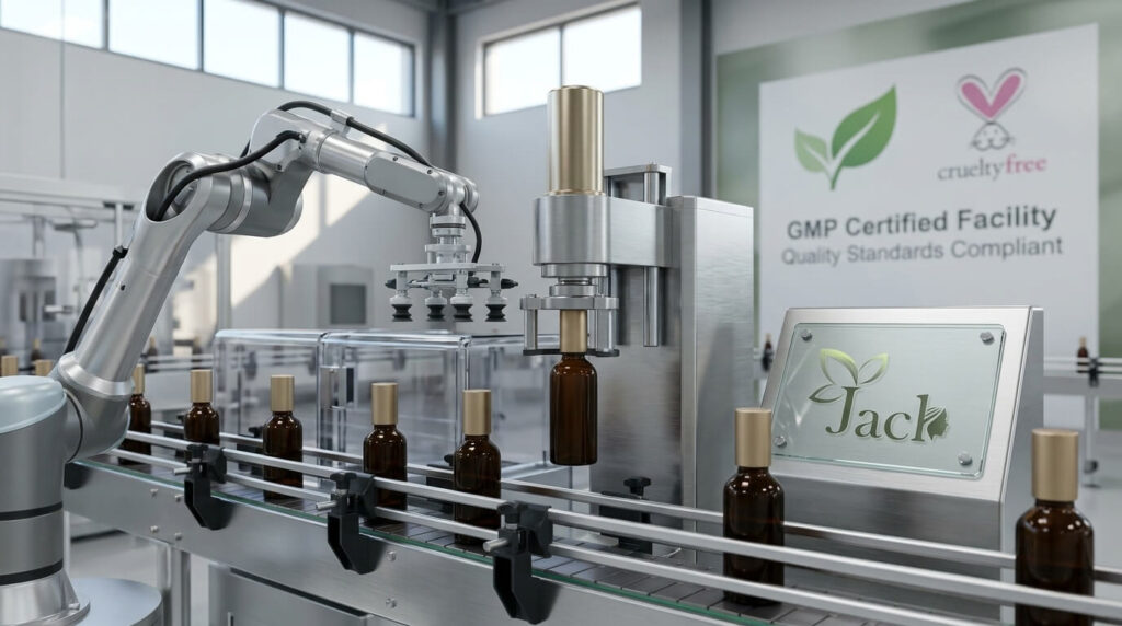 Automated cosmetic packaging