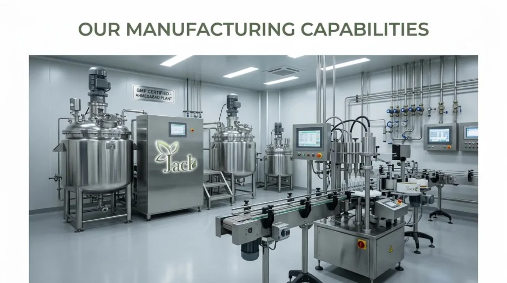 Cosmetic manufacturing facility