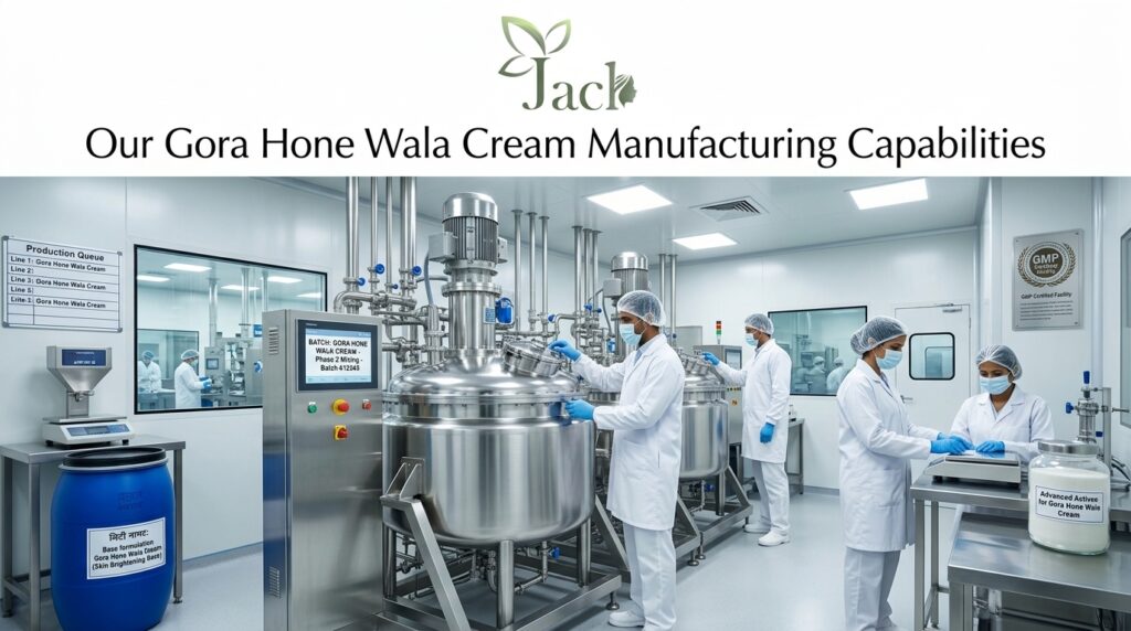 Cream manufacturing
