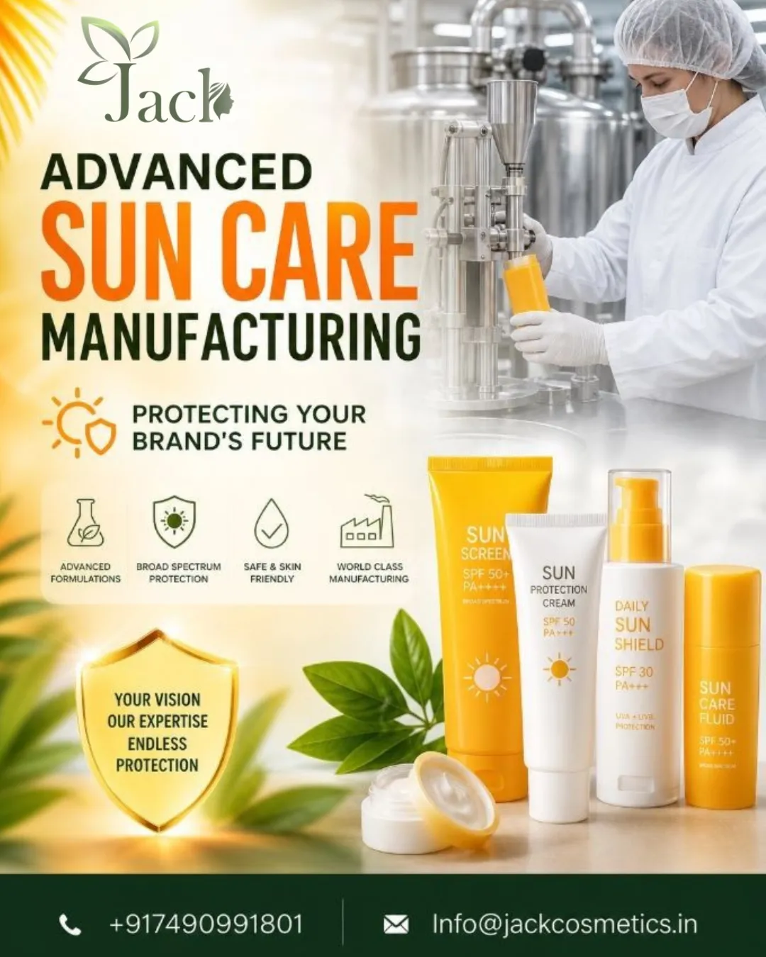 Trusted Partner for Premium Sun Care Manufacturing