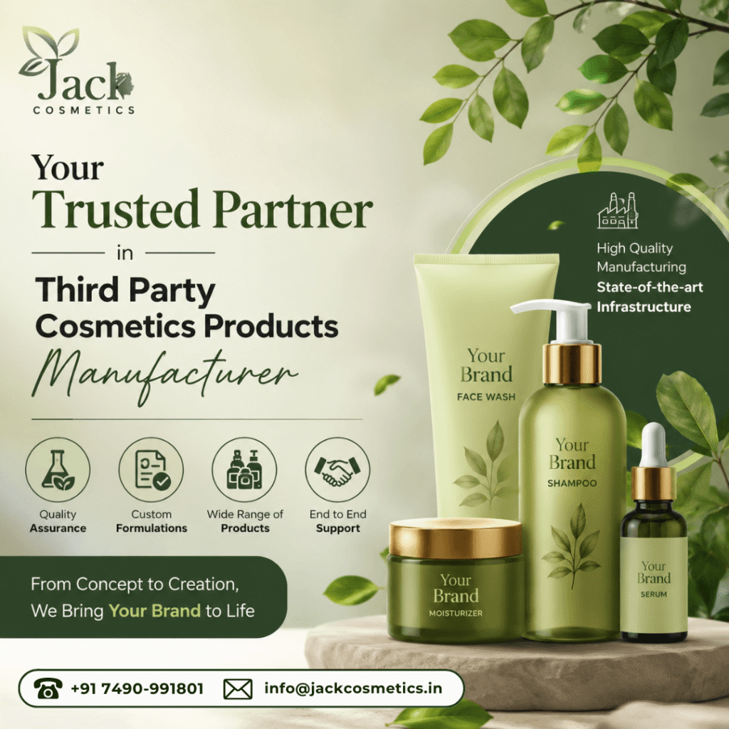 build your brand with cosmetics manufacturing