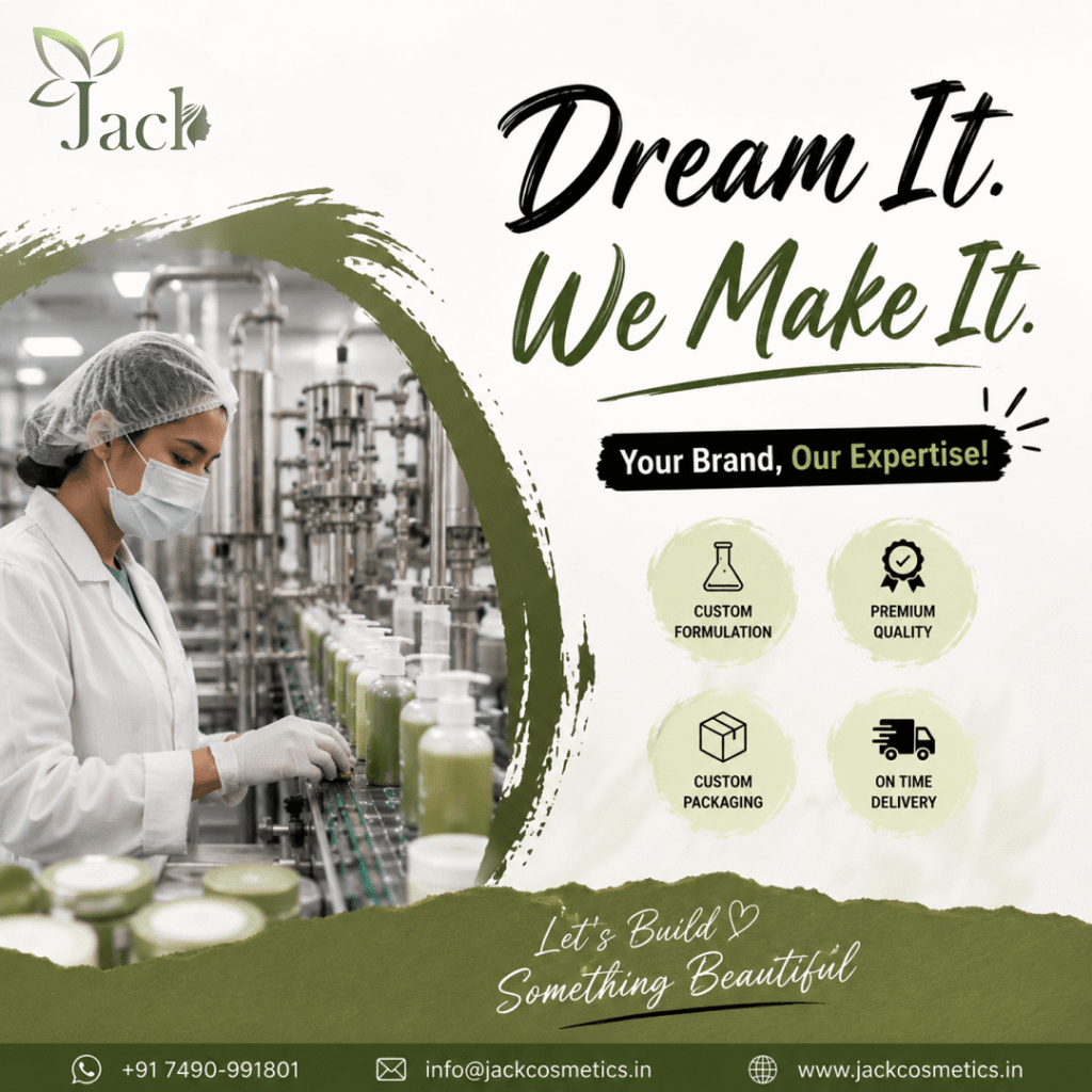 trusted private label cosmetic manufacturing partner