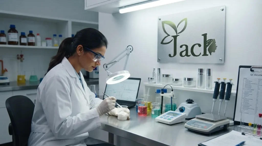 cosmetic quality testing lab