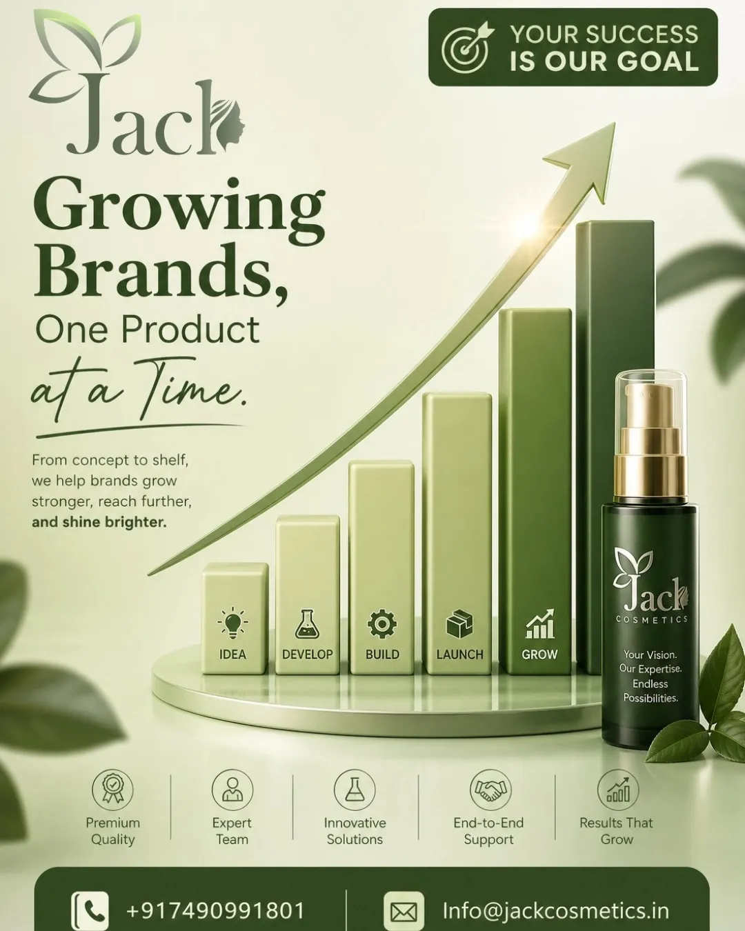 jack cosmetics private labe