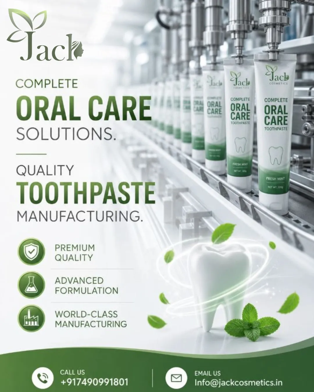 how oral care third-party cosmetics manufacturers help