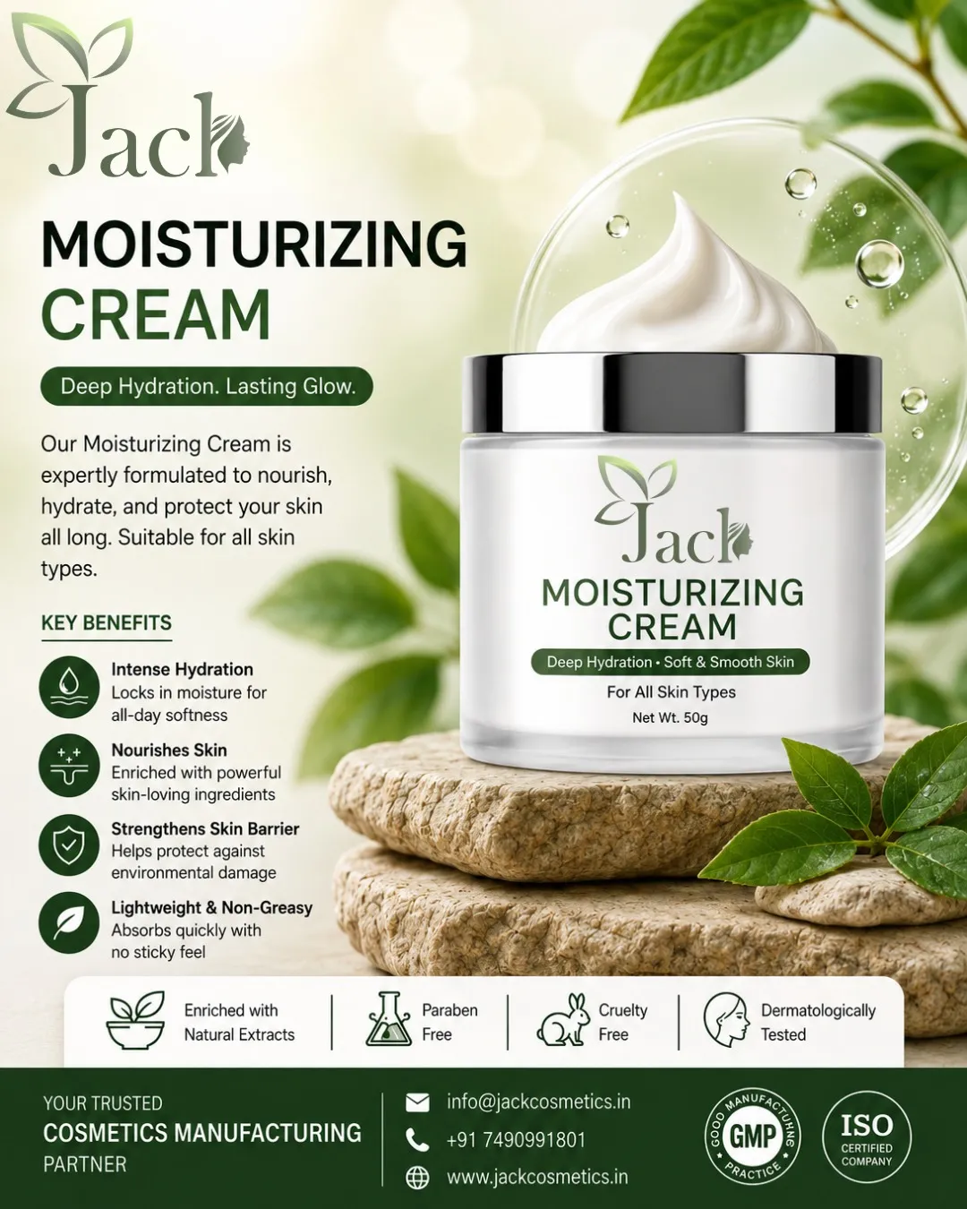Moisturizer SKin Care Manuftaure
