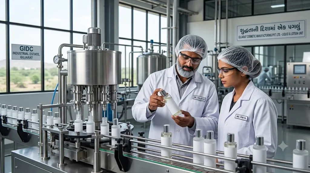 cosmetics manufacturing facility india